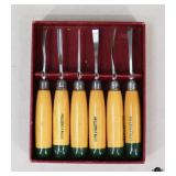 Millers Falls Co. Carving Tool Set / 6 Pc