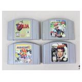 Nintendo 64 Game Cartridges / 4 Pc
