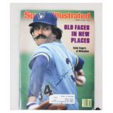 Autographed "Rollie Fingers" Sports Illustrated