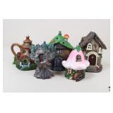 Solar Roof + Fairy Houses / 5 Pc