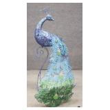 Lighted Peacock Yard Decor