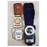 Zeiss, Sixon & Knight Light Meters / 3 pc