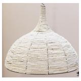 XL Banana Republic Wood Beaded Shade