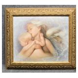 Angels Print on Canvas Signed