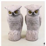 Owl Decoys / 2 Pc
