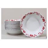 Royal Norfolk Bowls / 9 Pc