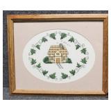 "House & Ivy" Cross Stitch