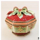 Fitz & Floyd Damask Holiday Tureen
