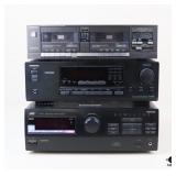 Technics/JVC/Onkyo Receiver + / 3 Pc
