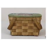 Basketville  Basket W/Horse Design