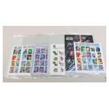 Star Wars, Disney, DC Comic+ Stamp Collection