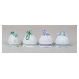 Lladro Bells / 4 Pc