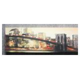 "NYC After hours" Print on Canvas by W. Porter