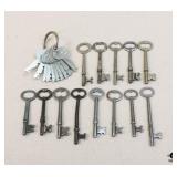 Skeleton Keys + / 23 pcs