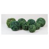Artificial Plant Spheres / 8 pcs