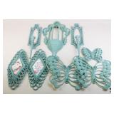 Resin Wall Decor Set / 8 pcs