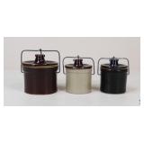 Ceramic Canisters / 3 pc