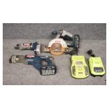 Ryobi Cordless Power Tools & Chargers