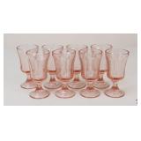 Indiana Pink Glasses / 8 pc