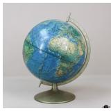 Vintage Globe W/Metal Stand