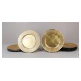 Plastic Dinner Plates / 2 sets of 6