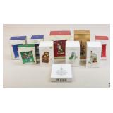 Hallmark Ornaments / 10 pc