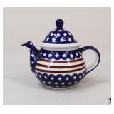 Polish Boleslawiec Teapot