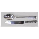 Cake Knife & Gorham Serving Spoon
