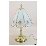 Table Lamp W/Glass Shade