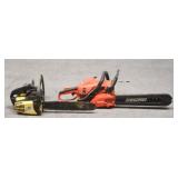 Echo & McCullough Gas Powered Chain Saws