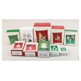 Hallmark Ornaments / 10 pc