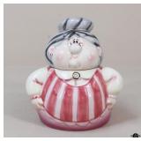Porcelain Cookie Jar
