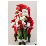 Santa In Chair Figure