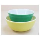 Pair of Pyrex Mixing Bowls
