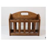 Wood Magazine Rack