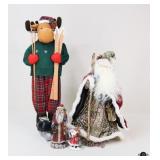 Christmas Figurines / 4 Pc