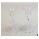 Pair of Waterford Candleholders