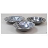 Wilton Co. Metal Bowls / 3 Pc