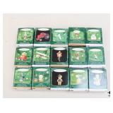 Hallmark Miniature Ornaments / 15 pc