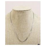 Sterling Silver 18" Necklace