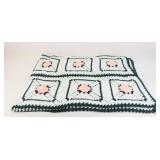 Crocheted "Granny Square" Afghan