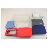 Pyrex/Anchor Hocking Bakeware/10Pc