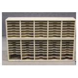 8" Zip Sign Tiles w/Shelving