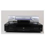 Sony DVD/CD Changer & Panasonic VHS Player