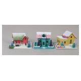 Radko Shiny Brite Middlebury Way Houses 3 pc