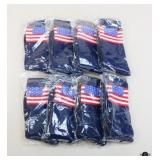 President Trump Patriotic Socks / 8 Pair