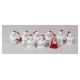 Goebel Ornaments / 9 pc