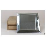 Beveled Mirror Centerpiece / 3 Pc