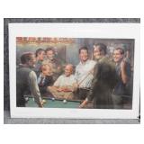 "Calling the Blue" Andy Thomas Presidential Print