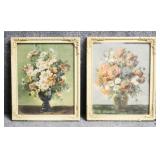 "Wild"&"Garden Flowers" Vintage Prints 2/PC
